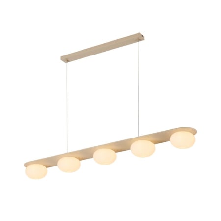 ILUMINAT - Lustra Rabalux Glowbells G9 G9 5x MAX 25W metal gray beige stil contemporan, IP20 72462