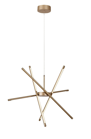 Lustre - Lustra Rabalux Henli2 LED 40W 2800lm 3000K metal plastic auriu alb IP20