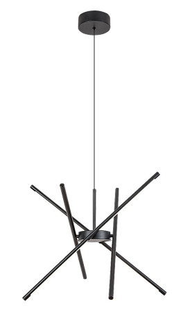 Lustra Rabalux Henli2 LED 40W 2800lm 3000K metal plastic negru alb IP20 [2]