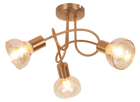 Lustra Rabalux Holly E14 E14 3x MAX 40W   metal antique gold stil modern 230V, 50Hz IP20 5548 [1]