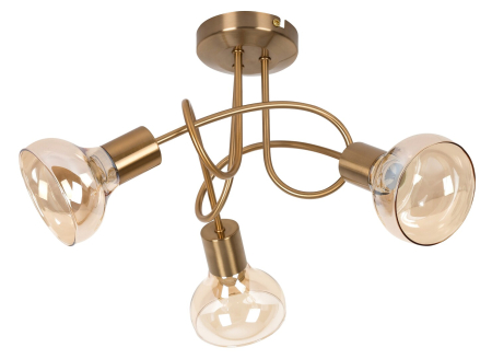 Lustra Rabalux Holly E14 E14 3x MAX 40W   metal antique gold stil modern 230V, 50Hz IP20 5548 [2]