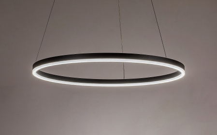 Lustra Rabalux Isaure LED 35W 2200lm 3000, 4000, 6500K metal acril negru alb IP20 [3]