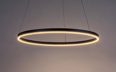 Lustra Rabalux Isaure LED 35W 2200lm 3000, 4000, 6500K metal acril negru alb IP20 [2]