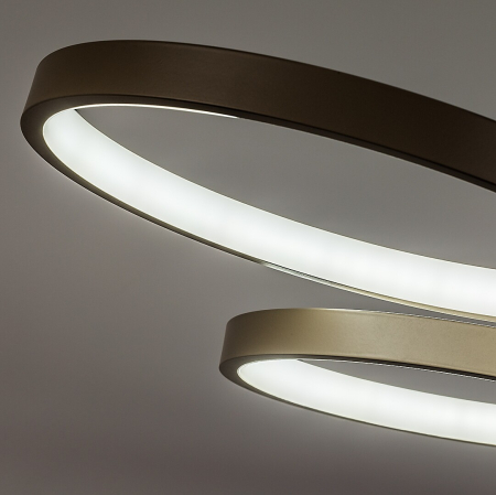 Lustra Rabalux Isidora LED 50W 4000lm 3000K-6500K metal gray beige stil modern, IP20 72400 [6]