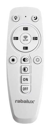 Lustra Rabalux Isidora LED 70W 5600lm 3000K-6500K metal gray beige stil modern, IP20 72401 [6]