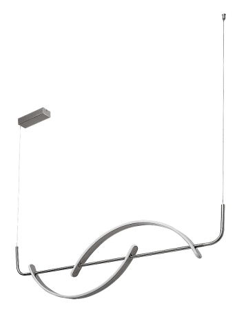 Lustra Rabalux Jarnelle LED 35W 2450lm 3000 metal satin chrome stil modern 230V, 50Hz IP20 72233 [5]