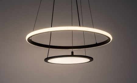 Lustra Rabalux Jasero LED 42W 2260lm 3000-6500 metal black stil modern 230V, 50Hz IP20 72040 [2]
