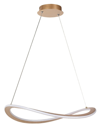 Lustra Rabalux Kallira LED 40W 2100lm 3000 metal gold stil  230V, 50Hz IP20 72281 [1]