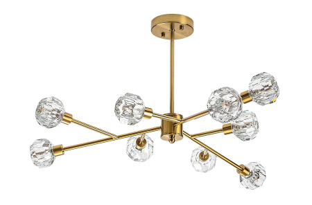 Lustra Rabalux Kassia G9 G9 9X MAX 5W   metal gold stil clasic 230V, 50Hz IP20 5395 [1]