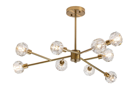 ILUMINAT - Lustra Rabalux Kassia G9 G9 9X MAX 5W   metal gold stil clasic 230V, 50Hz IP20 5395