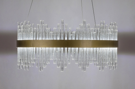 Lustra Rabalux Mabel LED 36W 2480lm 3000,4000,6000 metal gold stil clasic 230V, 50Hz IP20 72227 [4]