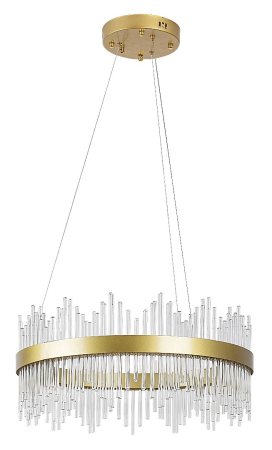 Lustra Rabalux Mabel LED 36W 2480lm 3000,4000,6000 metal gold stil clasic 230V, 50Hz IP20 72227 [1]