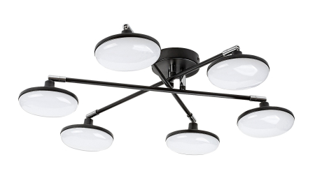 Lustra Rabalux Madi LED 24W 2350lm 3000 metal mat black stil modern 230V, 50Hz IP20 71063 [2]