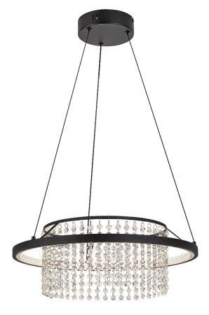 ILUMINAT - Lustra Rabalux Maribell LED 40W 2250lm 3000, 3500, 4000 metal black stil  230V, 50Hz IP20 72353