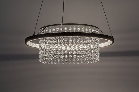 Lustra Rabalux Maribell LED 40W 2250lm 3000, 3500, 4000 metal black stil  230V, 50Hz IP20 72353 [2]