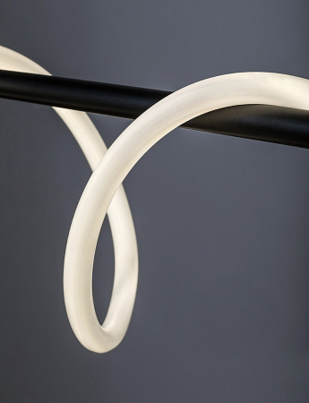 Lustra Rabalux Montema LED 40W 3750lm 4000K metal silicon negru alb IP20 [6]