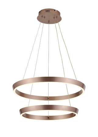 Moderne - Lustra Rabalux Nevira LED 45W 3150lm 3000K-6500K metal coffee brown stil modern, IP20 72403
