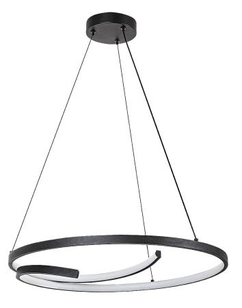 Lustra Rabalux Niloo LED 40W 2080lm 4000K metal black stil modern, IP20 72367 [1]