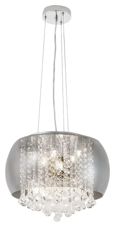 Lustre - Lustra Rabalux Ninelle G9 6x MAX 40W  metal sticlă crom IP20