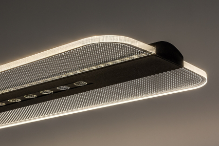 Lustra Rabalux Norael LED 40W 2600lm 3000K metal black stil, IP20 72026 [4]