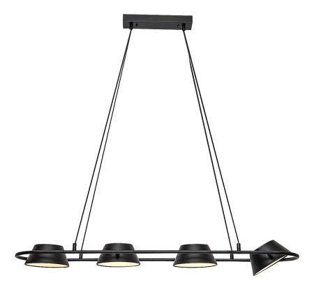 Lustra Rabalux Odiss LED 36W 1850lm 3000 metal black stil modern 230V, 50Hz IP20 72218 [0]