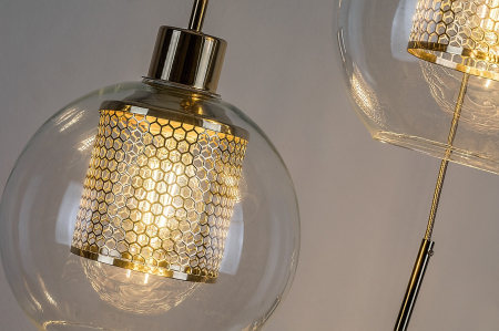 Lustra Rabalux Philana E27 E27 3x MAX 60W metal gold stil modern, IP20 6496 [3]