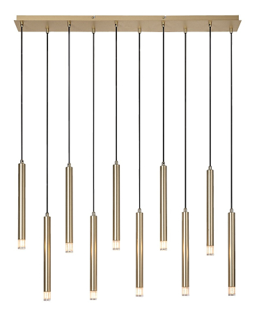 Lustre - Lustra Rabalux Ramira G9 10x MAX 5W  metal acril auriu IP20
