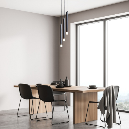 Lustra Rabalux Ramira G9 3x MAX 5W  metal acril negru IP20 [5]