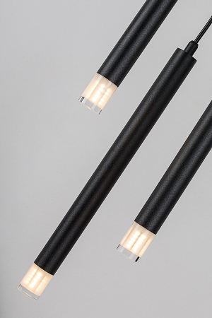 Lustra Rabalux Ramira G9 3x MAX 5W  metal acril negru IP20 [3]