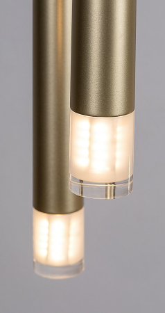 Lustra Rabalux Ramira G9 5X MAX 5W  metal acril auriu IP20 [3]