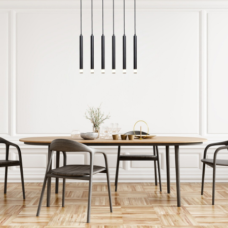 Lustra Rabalux Ramira G9 6x MAX 5W  metal acril negru IP20 [5]