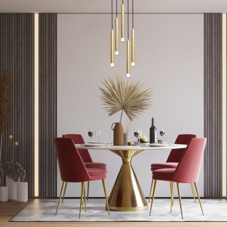 Lustra Rabalux Ramira G9 G9 5X MAX 5W   metal gold stil modern 230V, 50Hz IP20 72361 [5]