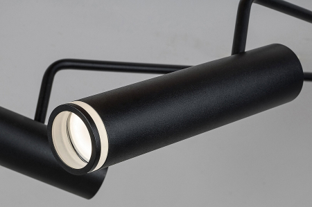 Lustra Rabalux Senobia GU10 GU10 5x MAX 35W   aluminiu black stil modern 230V, 50Hz IP20 73040 [4]