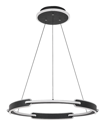 Lustra Rabalux Sindri LED 45W 3200lm 3000K, 4000K metal black stil modern, IP20 72229 [1]
