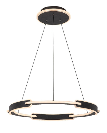 Moderne - Lustra Rabalux Sindri LED 45W 3200lm 3000K, 4000K metal black stil modern, IP20 72229