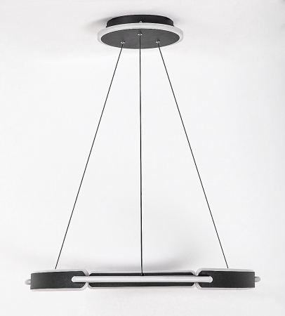 Lustra Rabalux Sindri LED 45W 3200lm 3000K, 4000K metal black stil modern, IP20 72229 [4]