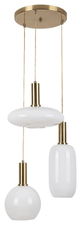 Lustra Rabalux Sinopia E27 E27 3x MAX 60W metal gold stil clasic, IP20 5225 [1]