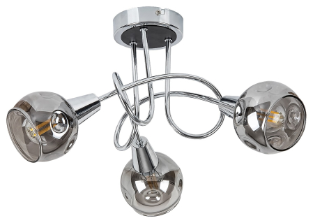 ILUMINAT - Lustra Rabalux Tamara E14 E14 3x MAX 40W   metal chrome stil modern 230V, 50Hz IP20 5348