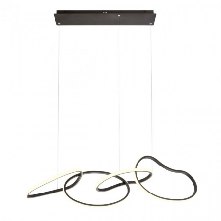 BLACK FRIDAY 2024 - Lustra Redo BIAS 01-3390 Negru LED 90W 7183lm CCT 3000K/4500K/6500K IP20