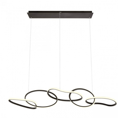 BLACK FRIDAY 2024 - Lustra Redo BIAS 01-3393 Negru LED 120W 9433lm CCT 3000K/4500K/6500K IP20