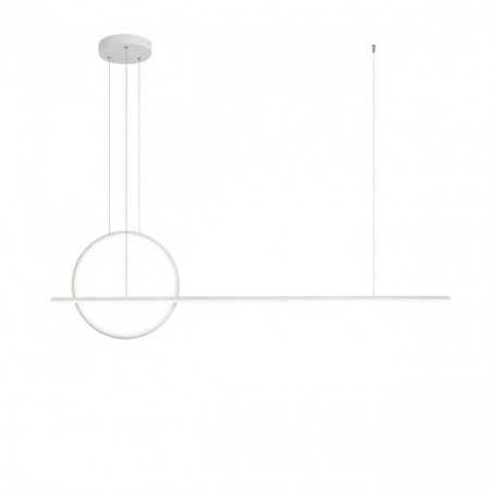 BLACK FRIDAY 2024 - Lustra Redo Giotto LED Dimabila (3 step) alb mat 49W 5145/3724 lumeni alb cald 3000K 01-1734