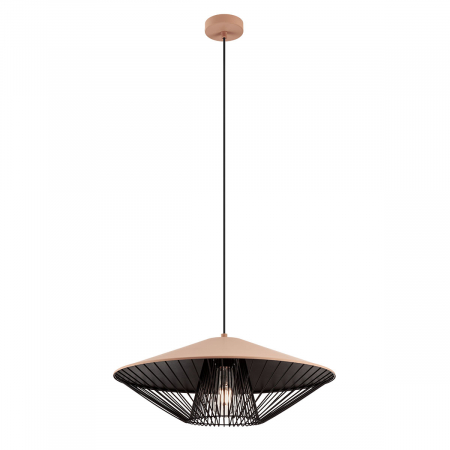 BF LUSTRE - Suspensie REDO GRILL 01-3009 E27 SAND COFFEE 1 x max.42W   IP20