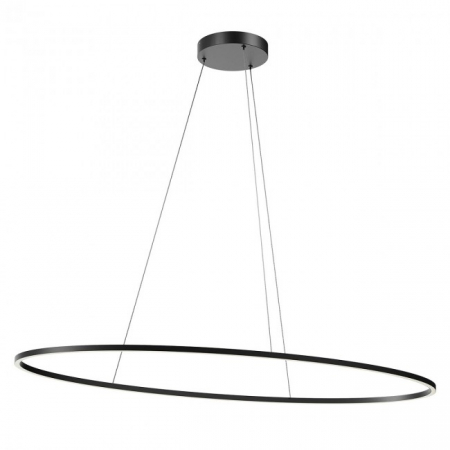 Lustra Redo Leo 01-3299 Metal/Aluminiu Negru mat LED 65W 3000K, 4000K 4344 lm 3 Step Dimming IP20
