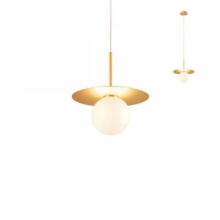 BF LUSTRE - Suspensie REDO PLATO 01-2727 G9 GOLD 1 x max.10W   IP20