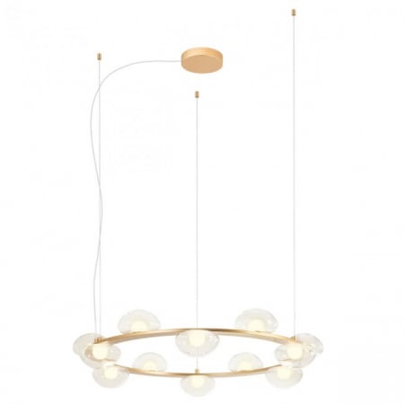 SPRING SALE - Lustra Redo Sinclair 01-3251 Metal Auriu mat LED 74.4W 3000K 5885 lm Dimabil Triac IP20