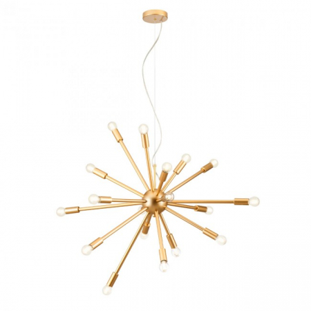 SPRING SALE - Lustra REDO STELLAR 01-2935 E14 18x25W    Metal Auriu Mat IP20