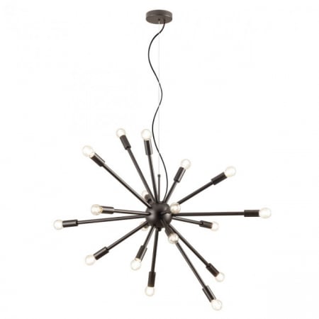 SPRING SALE - Lustra REDO STELLAR 01-2936 E14 18x25W    Metal Negru Mat IP20