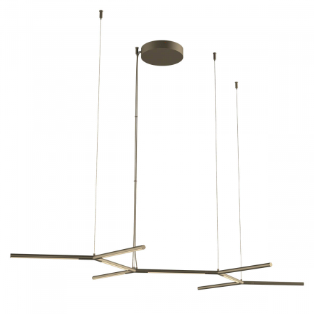 BF LUSTRE - Suspensie REDO STICK 01-2796 LED BRASS 65W 4253 lm 3000K IP20