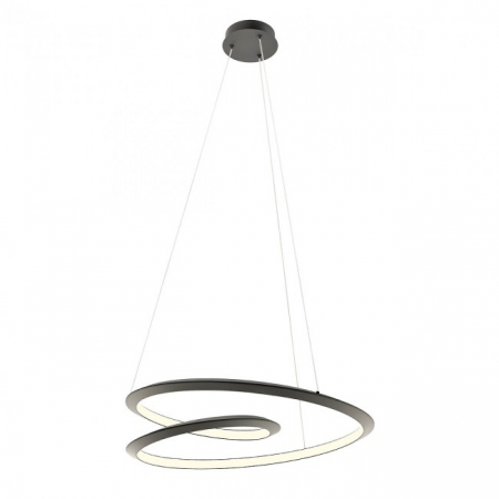 BLACK FRIDAY - Lustra Redo Storm 01-3378 Metal/Aluminiu Negru mat LED 60W 3000K, 4000K, 6000K 4544 lm 3 Step Dimming IP20
