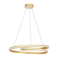 Lustre - Lustra REDO Torsion 01-4364 LED 60W 5503lm 2700K/4000K Matt Gold IP20